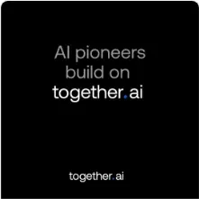 Together AI carousel ad on LinkedIn: Deliver Up To 15X More Real-Time Inference