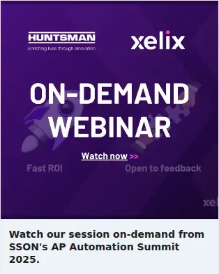Xelix Single Image Ad: Watch our session on-demand from SSON's AP Automation Summit 2025.