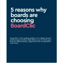 BoardClic carousel ad on LinkedIn: Five reasons for chosing BoardClic