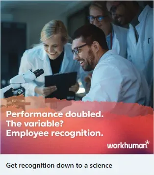 Workhuman Single Image Ad: Get recognition down to a science