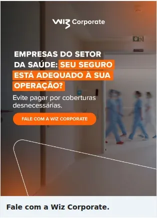 Wiz Single Image Ad: Fale com a Wiz Corporate.