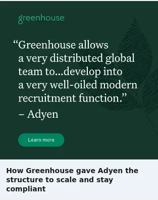 Greenhouse Single Image Ad: How Greenhouse gave Adyen the structure to scale and stay compliant