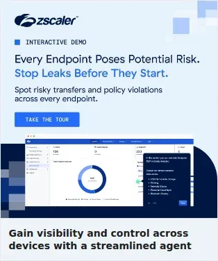 Zscaler Single Image Ad: Gain visibility and control across devices with a streamlined agent