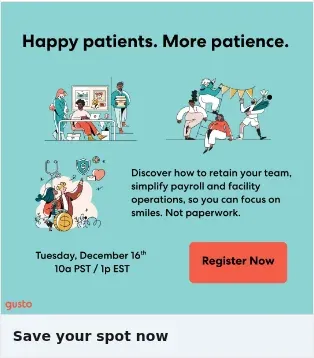 Gusto Single Image Ad: Save your spot now