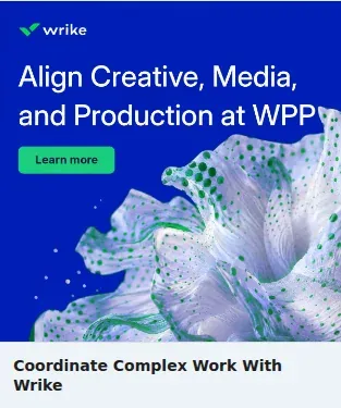 Wrike Single Image Ad: Coordinate Complex Work With Wrike