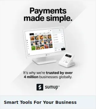SumUp Single Image Ad: Smart Tools For Your Business