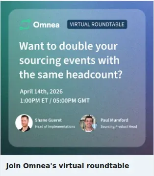 Omnea Single Image Ad: Join Omnea's virtual roundtable