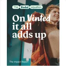 Vinted carousel ad on LinkedIn: See how it all adds up