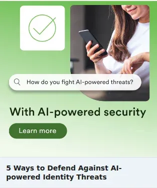Duo Security Single Image Ad: 5 Ways to Defend Against AI-powered Identity Threats