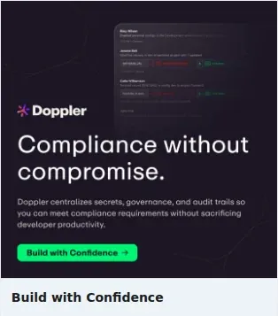Doppler Single Image Ad: Build with Confidence