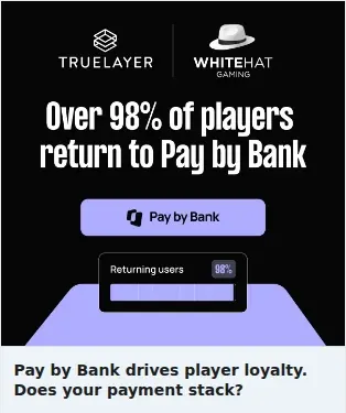 TrueLayer Single Image Ad: Pay by Bank drives player loyalty. Does your payment stack?