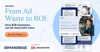 Demandbase LinkedIn ad creative