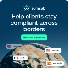 Carousel Ad by Sumsub: Help clients stay compliant globally