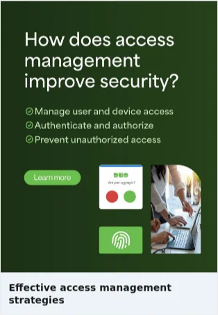 Single Image Ad by Duo Security: Effective access management strategies