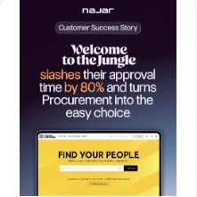 Carousel Ad by Najar: Read the full WTTJ story 👇